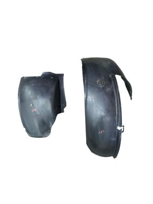 2009-2012 Porsche 911 Forward and Rearward Inner Fender Liner Set - Rear, Left (Driver) (Used OEM)