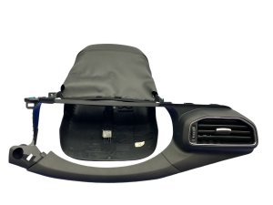2020-2024 Ford Explorer Black Speedometer Gauge Cluster Trim Panel with Steering Column Cover and Vent (Used OEM)
