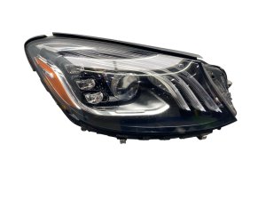 2018-2020 Mercedes-Benz S350 LED Adaptive Headlight Assembly - Front, Right (Passenger) (Used OEM)