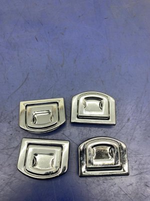 2012-2018 Audi A6 Luggage Tie Down Clamp Set - Rear (Used OEM)