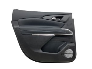 2024-2025 Chevrolet Traverse Jet Black Door Interior Trim Panel - Rear, Left (Driver) (Used OEM)