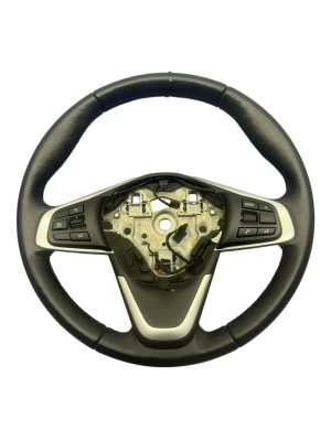 2018-2023 BMW X2 Black Heated Sensate Steering Wheel - Front (Used OEM)