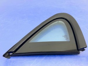 2017-2024 Porsche Panamera Quarter Glass Window and Molding - Rear, Left (Driver) (Used OEM)