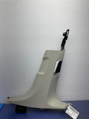 2017-2023 Porsche Panamera White Lower Center Pillar Trim Panel - Right (Passenger) (Used OEM)