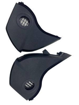 2018-2021 Honda Clarity Black Dashboard End Cap Set - Front (Used OEM)