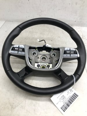 2020-2022 Kia Telluride Black Heated Leather Steering Wheel (Used OEM)