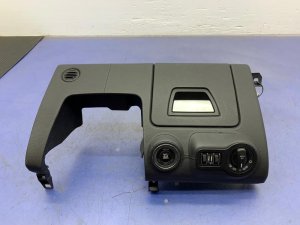 2014-2020 Maserati Ghibli Black Lower Dash Pad Trim Panel - Front (Used OEM)