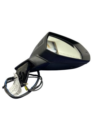 2017-2019 Audi Q7 Gray Power Folding Heated Auto-Dimming Door/Side View Mirror with Camera and Blind Spot - Front, Right (Passenger) (Used OEM)