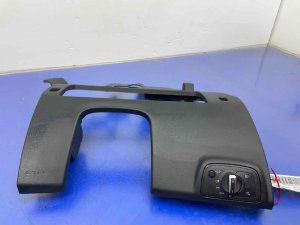 2013-2015 Audi S6 Lower Dash Knee Trim Panel with Lamp Switch - Front (Used OEM)