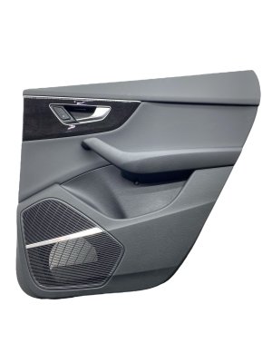 2019-2023 Audi Q8 Black Door Interior Trim Panel - Rear, Right (Passenger) (Used OEM)
