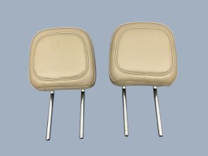 2020-2024 Lincoln Aviator Tan Seat Headrest Set - Rear, Right (Passenger) (Used OEM)