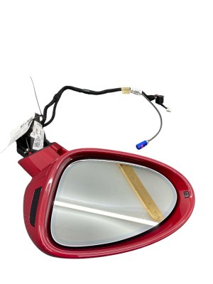 2019-2021 Porsche Macan Red Power Auto-Dimming Door/Side View Mirror with Camera - Left (Driver) (Used OEM)