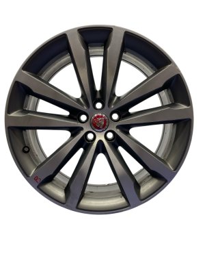 2018-2023 Jaguar E-Pace Gray 20x8 5-Double-Spoke Machined Aluminum Wheel (Used OEM)
