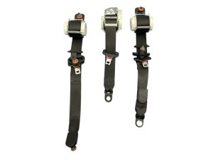 2019-2023 Hyundai Santa Fe Black Left, and Center Seat Belt Assembly Set - Rear, Right (Passenger) (Used OEM)