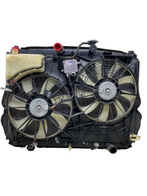 2018-2022 Lexus RX350L Radiator and A/C Condenser Cooling Fan Assembly (Used OEM)