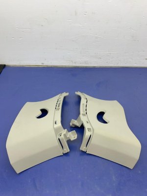 2020-2025 Kia Telluride Gray D-Pillar Interior Trim Panel Set - Rear, Right (Passenger) (Used OEM)