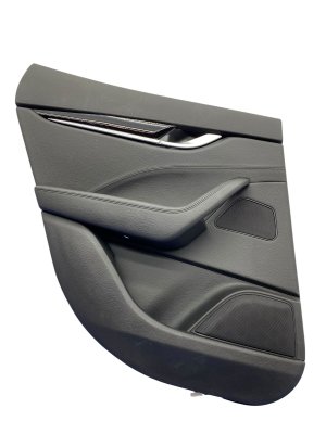 2017-2022 Maserati Levante Black Door Interior Trim Panel - Rear, Left (Driver) (Used OEM)