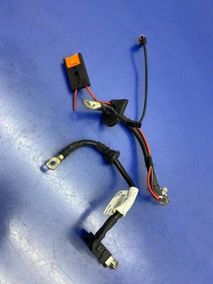 2011-2018 Porsche Cayenne Positive and Negative Battery Cable Set (Used OEM)