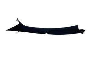  Tesla Model x Black Windshield A-Pillar Upper Trim Panel Cover - Front (Used OEM)