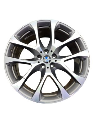 2020-2023 BMW X6 Silver 20x9 5 Y-Spoke Machined Silver Alloy Wheel (Used OEM)