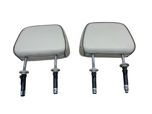 2021-2024 GMC Yukon XL Tan Seat Headrest Set - Front, Right (Passenger) (Used OEM)