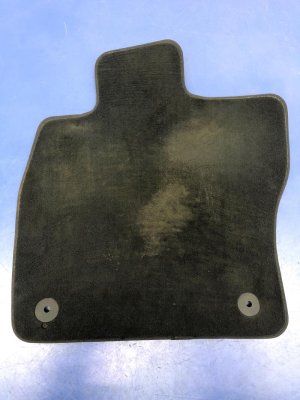 2015-2020 Audi A3 Black Front and Rear Floor Mat Set (Used OEM)