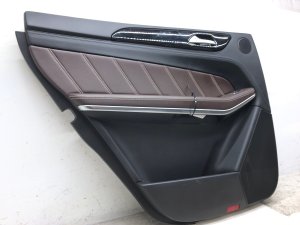 2013-2019 Mercedes-Benz GL550 Black Illuminated Door Interior Trim Panel - Rear, Left (Driver) (Used OEM)