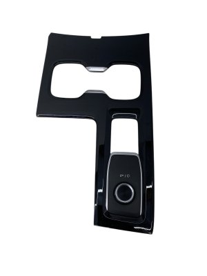 2025-2026 Buick Enclave Ebony (Black) Center Console Upper Bezel Trim Panel with Audio Volume Switch - Front (Used OEM)