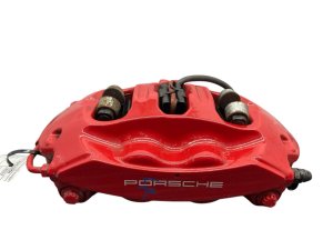 2016 Porsche Boxster Red Brembo Disc Brake Caliper - Rear, Left (Driver) (Used OEM)