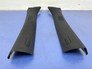 2017-2020 Maserati Levante Black A-Pillar Trim Cover Panel Set (Used OEM)