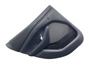 2021-2023 Ford Mustang Mach-E Black Onyx Door Interior Trim Panel - Rear, Left (Driver) (Used OEM)