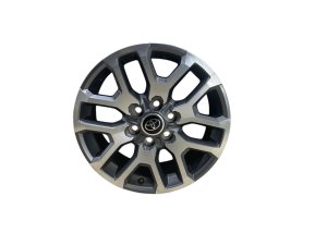 2025 Toyota Sequoia Silver 20x8 6-Spoke Silver Alloy Wheel (Used OEM)