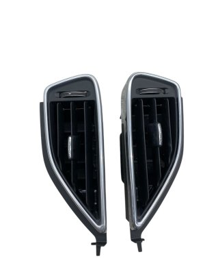 2017-2020 Jaguar F-Pace Outer Dashboard Air Vent Grille Set - Front (Used OEM)