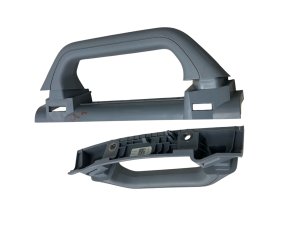 2021-2023 Ford F-150 Gray B-Pillar Interior Grab Bar Handle Set - Rear (Used OEM)