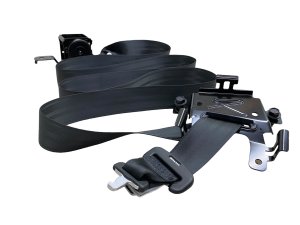 2022-2024 Acura MDX Black 3rd Row Center Seat Belt Assembly - Rear (Used OEM)