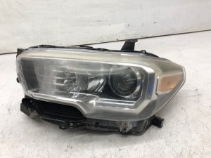 2016-2023 Toyota Tacoma Halogen Headlight Assembly with LED Daytime Running Lights - Left (Driver) (Used OEM)