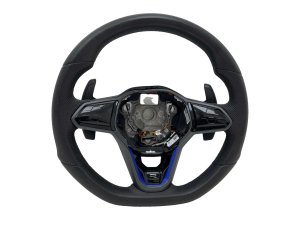 2022-2025 Volkswagen GTI Steering Wheel Assembly with Paddle Shifters - Front (Used OEM)