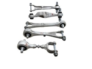  Tesla Model x Upper and Lower Suspension Control Arm Set - Rear, Left (Driver) (Used OEM)