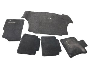 2019-2025 Lexus ES300h 5-Piece Carpet Floor Mat Set with Trunk Cargo Liner (Used OEM)