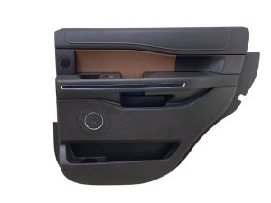 2022-2024 Ford Expedition Java (Brown) Door Interior Trim Panel - Rear, Right (Passenger) (Used OEM)