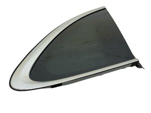 2019-2024 Porsche Cayenne Silver Quarter Glass with Aluminum Trim - Rear, Right (Passenger) (Used OEM)
