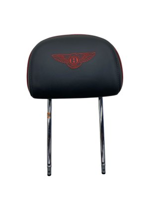 2013-2019 Bentley Flying Spur Black Seat Headrest - Front, Right (Passenger) (Used OEM)
