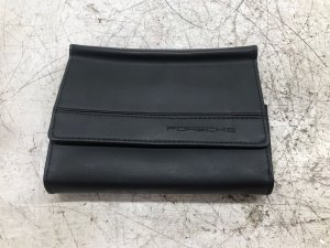 2015-2018 Porsche Macan Black Owners Manual Booklet Set with Case (Used OEM)