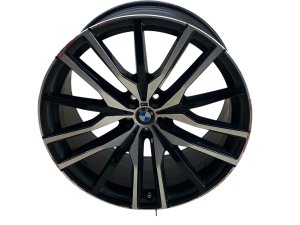 2020-2025 BMW X6 Silver 22x10.5 15-Spoke Alloy Wheel - Rear (Used OEM)