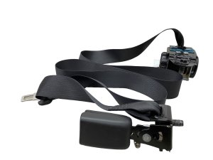 2021-2024 Kia K5 Black Center Seat Belt Assembly with Buckle - Rear, Left (Driver) (Used OEM)