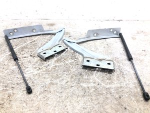 2017-2020 Jaguar F-Pace Hood Hinge and Support Strut Set - Front, Left (Driver) (Used OEM)