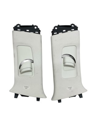 2022-2025 Lexus NX350h Rich Cream (Beige) Upper B-Pillar Trim Cover Panel Set (Used OEM)