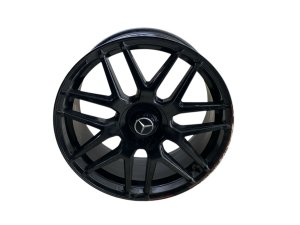 2001-2006 Mercedes-Benz Sprinter 3500 Black 22x10 7 Y-Spoke Aftermarket Alloy Wheel (Used OEM)