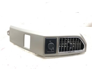 2017-2022 Ford F-550 Super Duty Center Console Vent Trim Panel with Locking Differential Switch - Front (Used OEM)