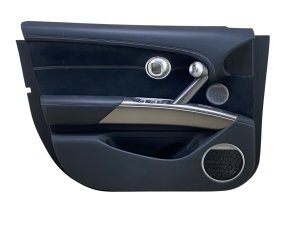 2023-2025 Genesis GV60 Black Door Interior Trim Panel with Suede - Front, Left (Driver) (Used OEM)